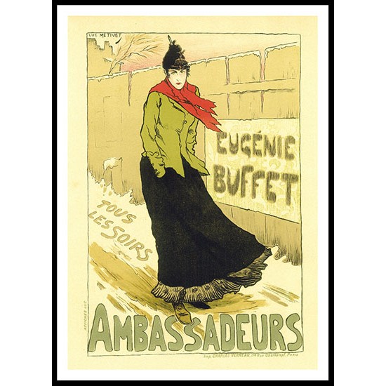 Ambassadeurs, A New Print Of a Vintage French Ad