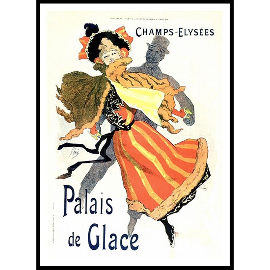 Cheret Jules 1896, A New Print Of a Vintage French Ad