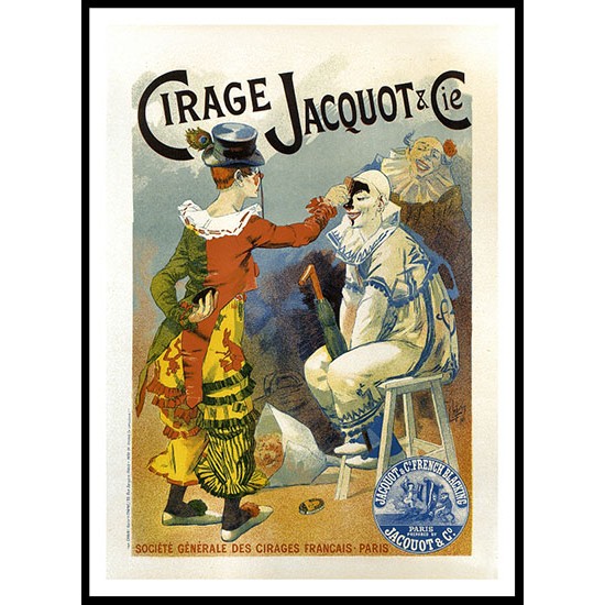 Cirage, A New Print Of a Vintage French Ad