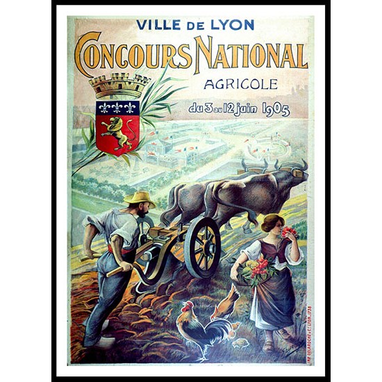 Concours National 1905, A New Print Of a Vintage French Ad