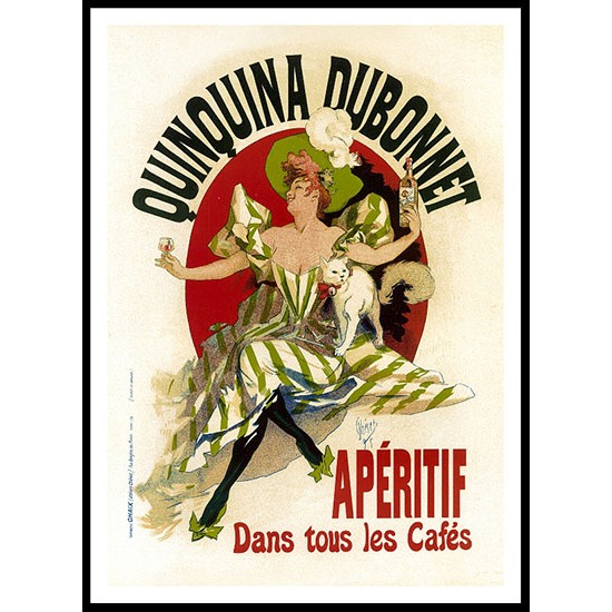 Dubonnet, A New Print Of a Vintage French Ad