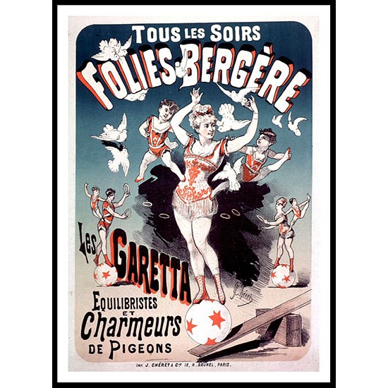 Garetta 1878, A New Print Of a Vintage French Ad