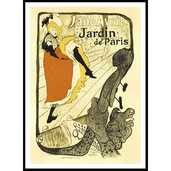 Jardin De Paris, A New Print Of a Vintage French Ad