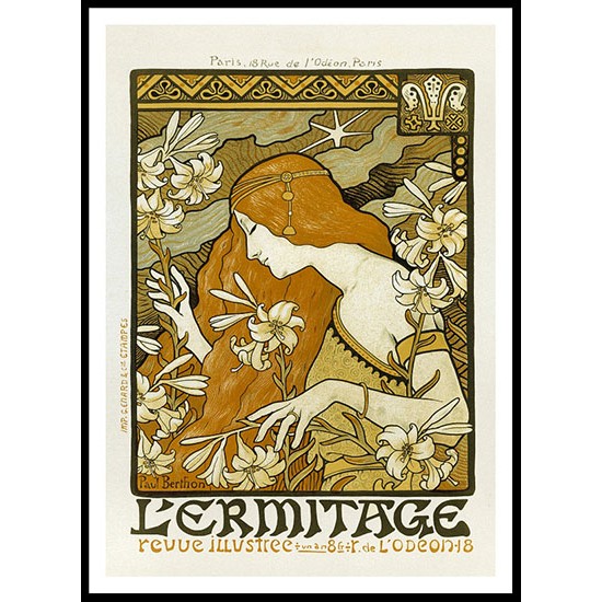 LErmitage, A New Print Of a Vintage French Ad