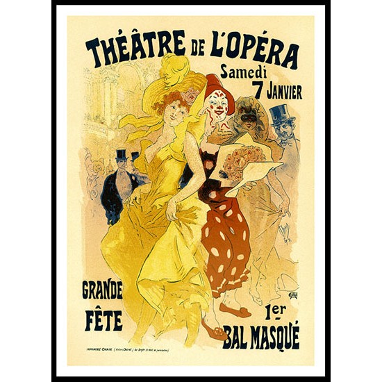 LOpera, A New Print Of a Vintage French Ad