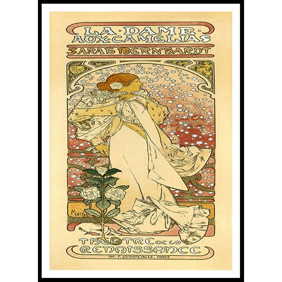 La Dame, A New Print Of a Vintage French Ad