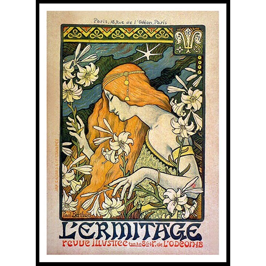 Lerrmitage 1897, A New Print Of a Vintage French Ad