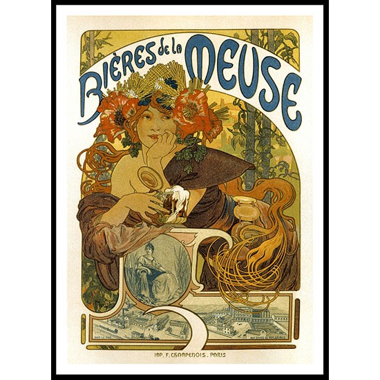 Meuse, A New Print Of a Vintage French Ad