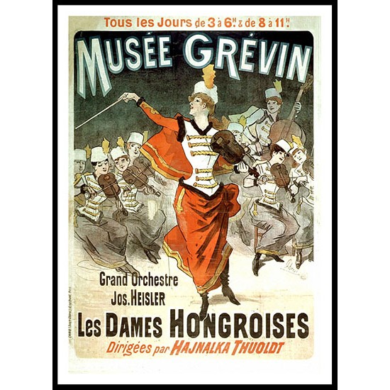 Musee Grevin 1888, A New Print Of a Vintage French Ad