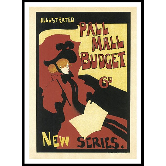 Pall Mall, A New Print Of a Vintage French Ad