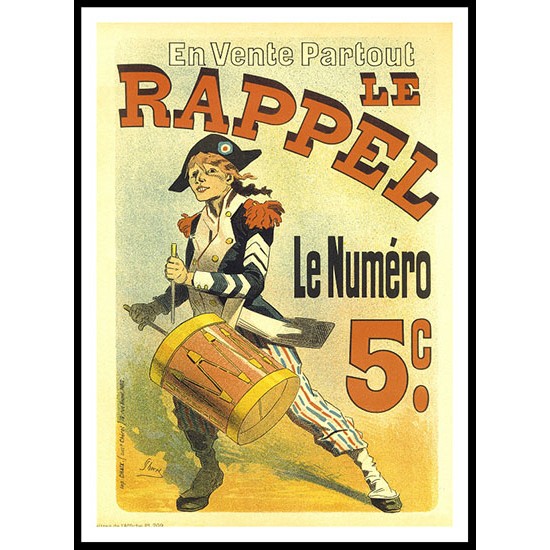 Rappel, A New Print Of a Vintage French Ad