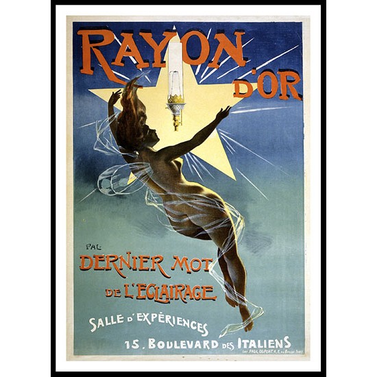 Rayon 1895, A New Print Of a Vintage French Ad