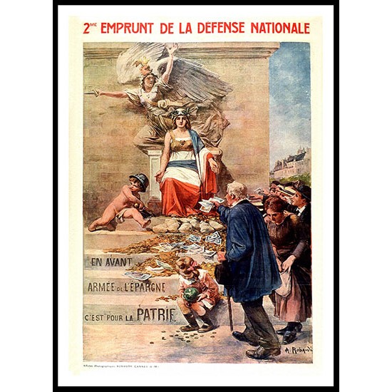 Robaudi Alcide Theophile 1915, A New Print Of a Vintage French Ad