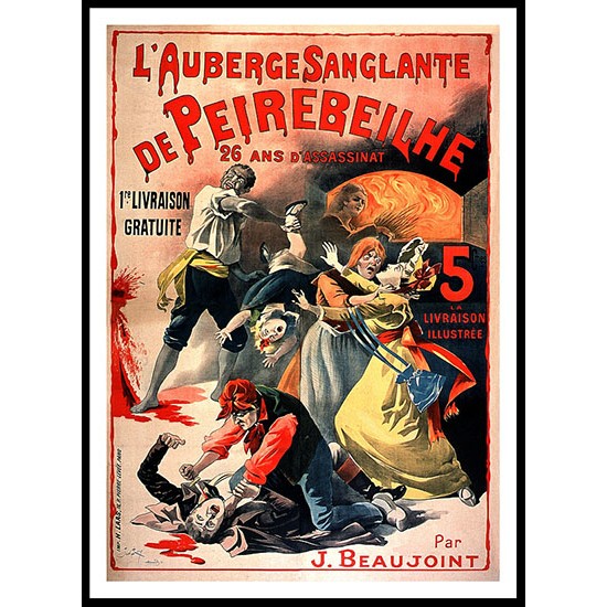 Roy Jose F, A New Print Of a Vintage French Ad