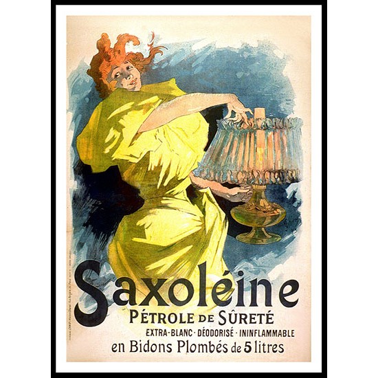 Saxoleine 1894, A New Print Of a Vintage French Ad