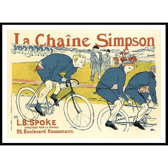 Spoke, A New Print Of a Vintage French Ad