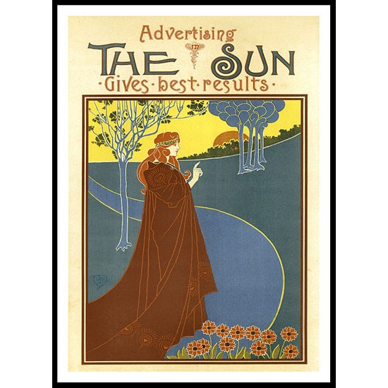 Sun 2, A New Print Of a Vintage French Ad