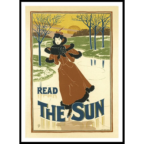 The Sun, A New Print Of a Vintage French Ad