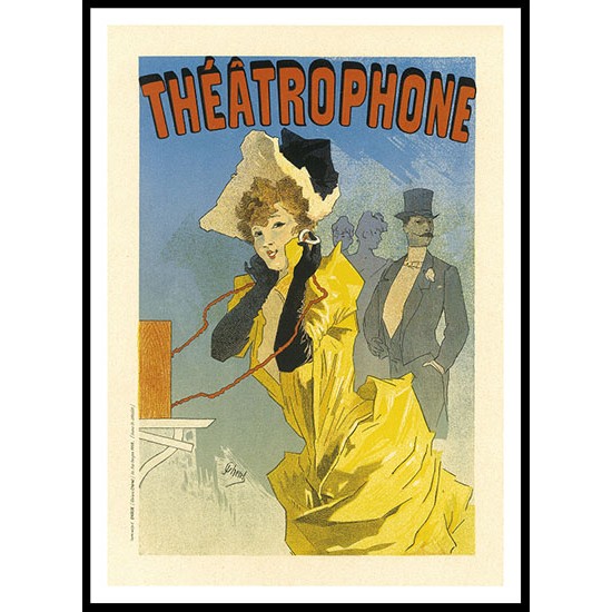 Theatrophone, A New Print Of a Vintage French Ad