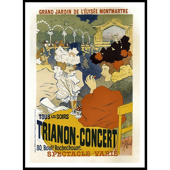 Trianon, A New Print Of a Vintage French Ad