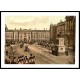 Dublin College Green Dublin Co Dublin Ireland, A New Print Of a Vintage Irish Photochrom