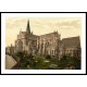 Dublin St Patricks Cathedral Co Dublin Ireland, A New Print Of a Vintage Irish Photochrom