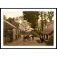 Glencoe Village Co Antrim Ireland, A New Print Of a Vintage Irish Photochrom