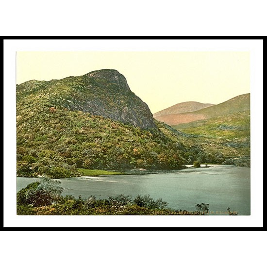 Killarney Eagles Nest Mountain Co Kerry Ireland, A New Print Of a Vintage Irish Photochrom