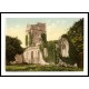 Killarney Muckross Abbey Co Kerry Ireland, A New Print Of a Vintage Irish Photochrom