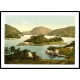 Killarney Upper Lake Co Kerry Ireland, A New Print Of a Vintage Irish Photochrom