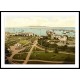 Kingstown The Harbor IICo Dublin Ireland, A New Print Of a Vintage Irish Photochrom Kingstown The Harbor IICo Dublin Ireland, A New Print Of a Vintage Irish Photochrom