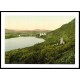 Kylemore Co Galway, A New Print Of a Vintage Irish Photochrom Kylemore Co Galway, A New Print Of a Vintage Irish Photochrom
