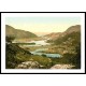 Lakesfrom Kenmare Road Killarney Co Kerry, A New Print Of a Vintage Irish Photochrom