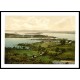 Lough Erne Lower Co Fermanagh Ireland, A New Print Of a Vintage Irish Photochrom