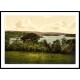 Lough Erne Upper Co Fermanagh Ireland, A New Print Of a Vintage Irish Photochrom