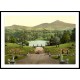 Powerscourt Sugar Loaf Mountain Co Wicklow Ireland, A New Print Of a Vintage Irish Photochrom