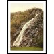 Powerscourt Waterfall Co Wicklow, A New Print Of a Vintage Irish Photochrom