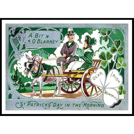 Vintage St Patrick - 17, A New Print Of a Vintage Irish Photochrom