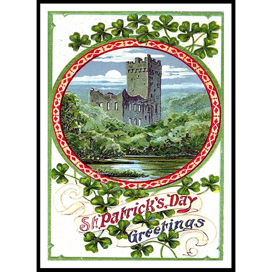 Vintage St Patrick - 26, A New Print Of a Vintage Irish Photochrom