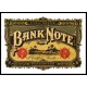 Banknote, A New Print Of a Vintage Label