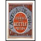 Beetle Poison 1874, A New Print Of a Vintage Label