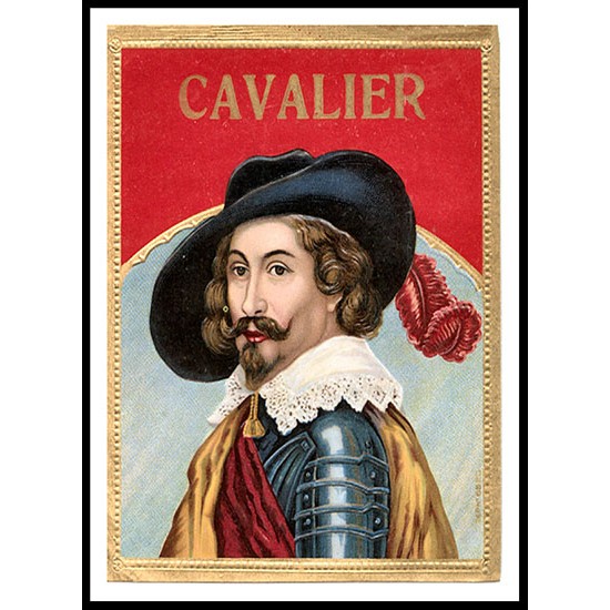 Cavalier, A New Print Of a Vintage Label