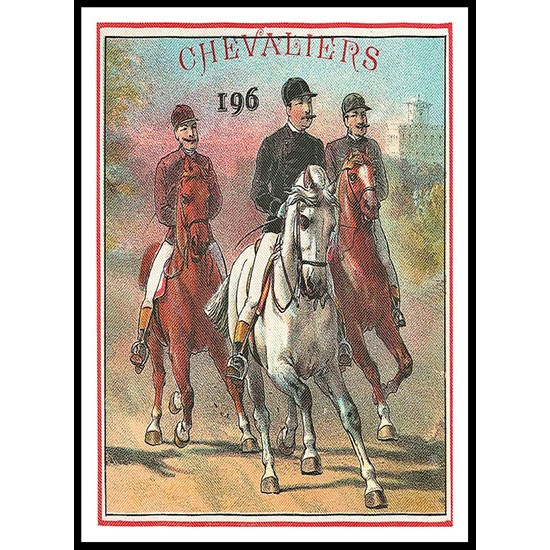 Chevaliers, A New Print Of a Vintage Label