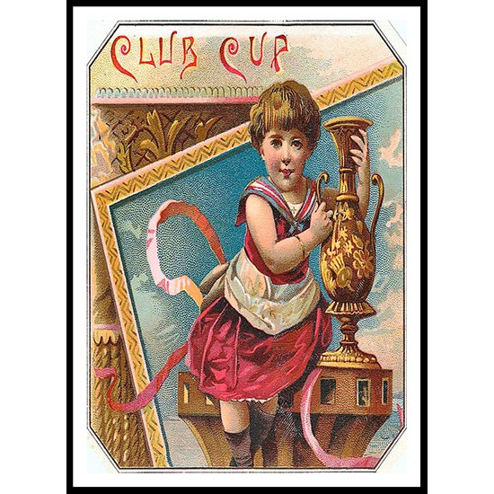 Club Cup, A New Print Of a Vintage Label