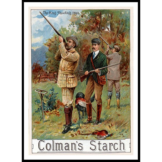 Colmans Starch 05, A New Print Of a Vintage Label