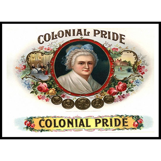 Colonial Pride, A New Print Of a Vintage Label