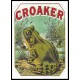 Croaker, A New Print Of a Vintage Label