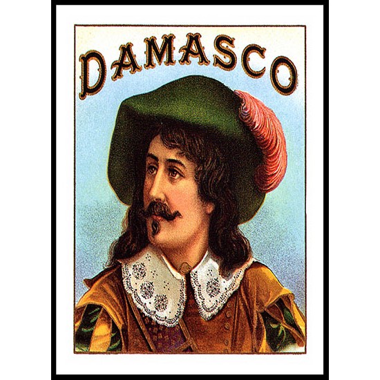 Damasco, A New Print Of a Vintage Label