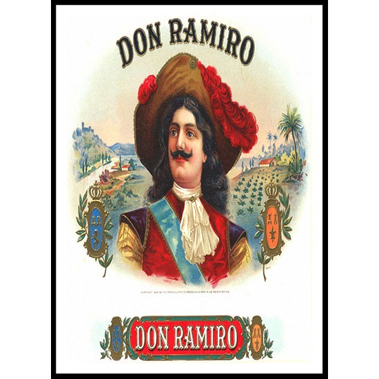 Don Ramiro, A New Print Of a Vintage Label