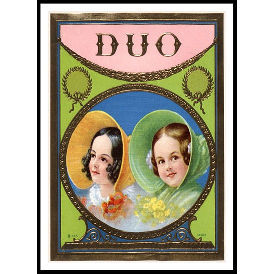 Duo, A New Print Of a Vintage Label